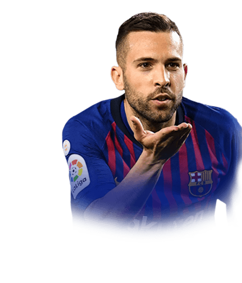 JORDI ALBA FIFA 19 Team of the Season Gold