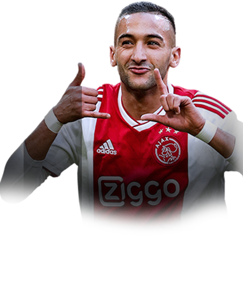 Ziyech FIFA 19 FUT Champions Gold