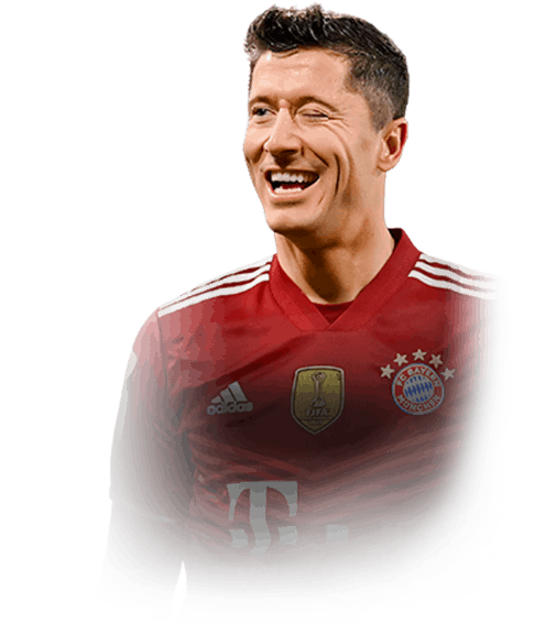 Lewandowski FIFA 22 Team of the Week Gold