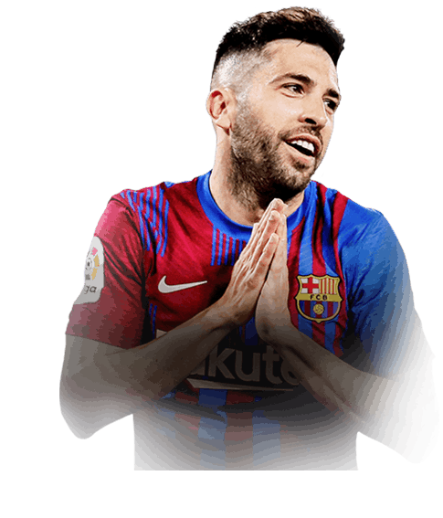 Jordi Alba FIFA 22 Team of the Week Gold