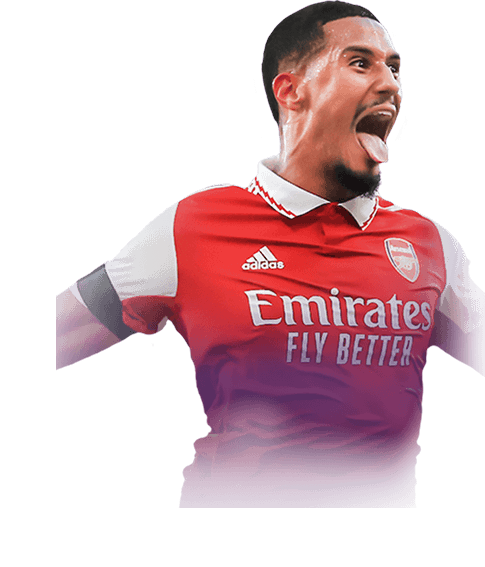 Saliba FIFA 18 Non Rare Gold