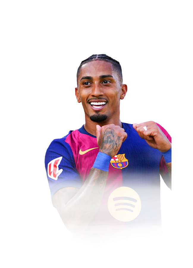 Raphinha FIFA 25 Team of the Season Gold