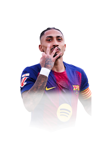 Raphinha FIFA 26 Team of the Week Gold