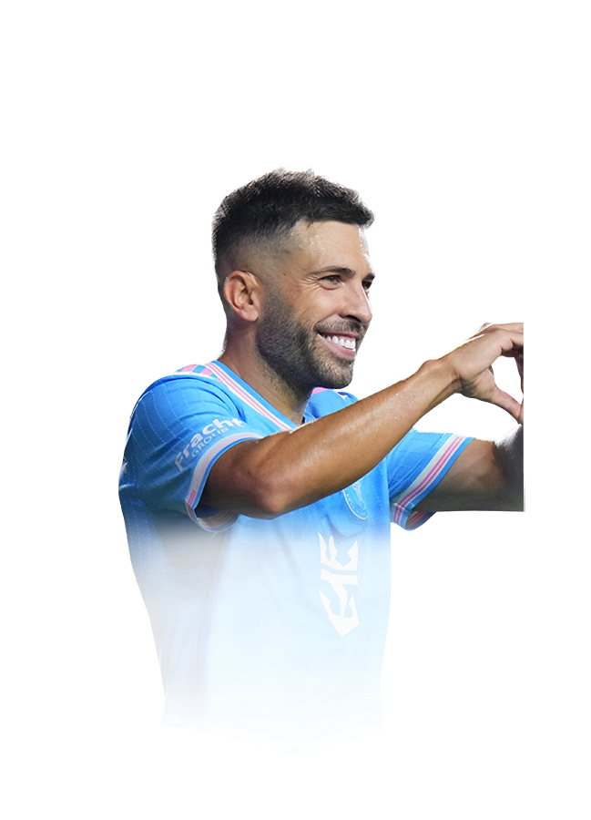 Jordi Alba FIFA 26 Team of the Week Gold