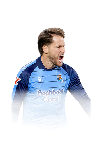 Álex Remiro FIFA 26 Team of the Week Gold