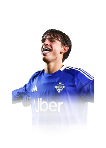 Nico Paz FIFA 26 Team of the Week Gold