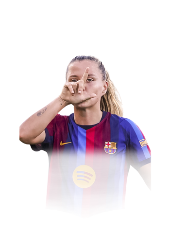 Claudia Pina FC 27 POTM Liga F