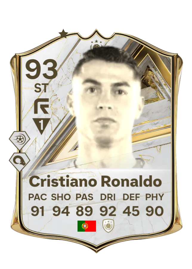 ronaldo 93 icon card cr7