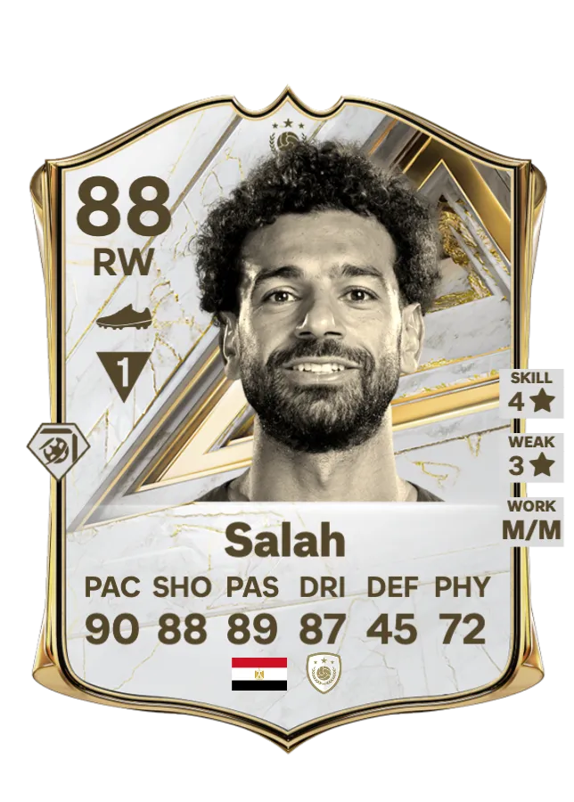 Salah Mid Icon Player Card